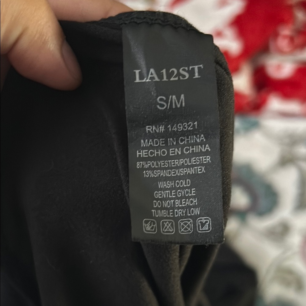 Black Long Leggings Activewear